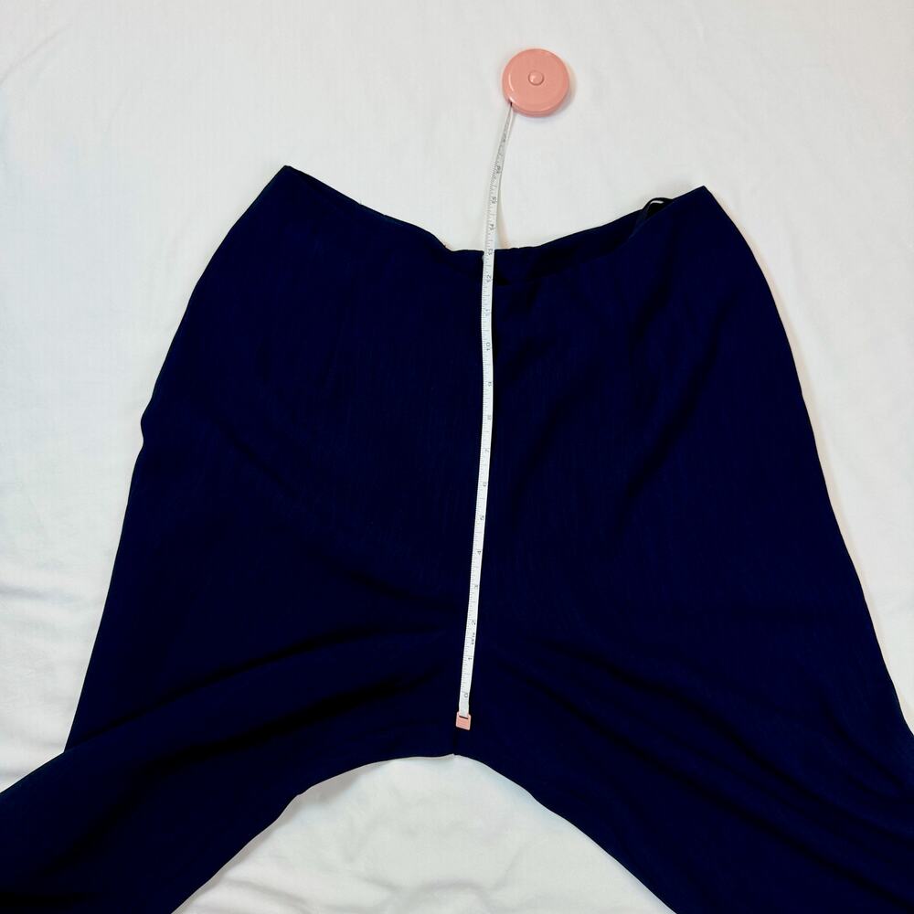 Dani Max Dress Pants Navy Blue Women’s 14 Corporate Office Siren Workwear Plus - Picture 6 of 16